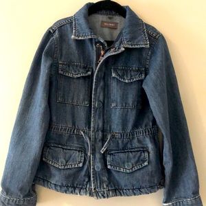 DL1961 rocco parka denim jacket